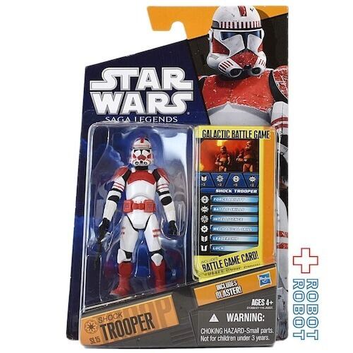 スター・ウォーズ SL2010 SL15 ショック トルーパー (ブラスター付属ver) サーガ・レジェンズ 3.75インチ アクションフィギュア US版 未開封