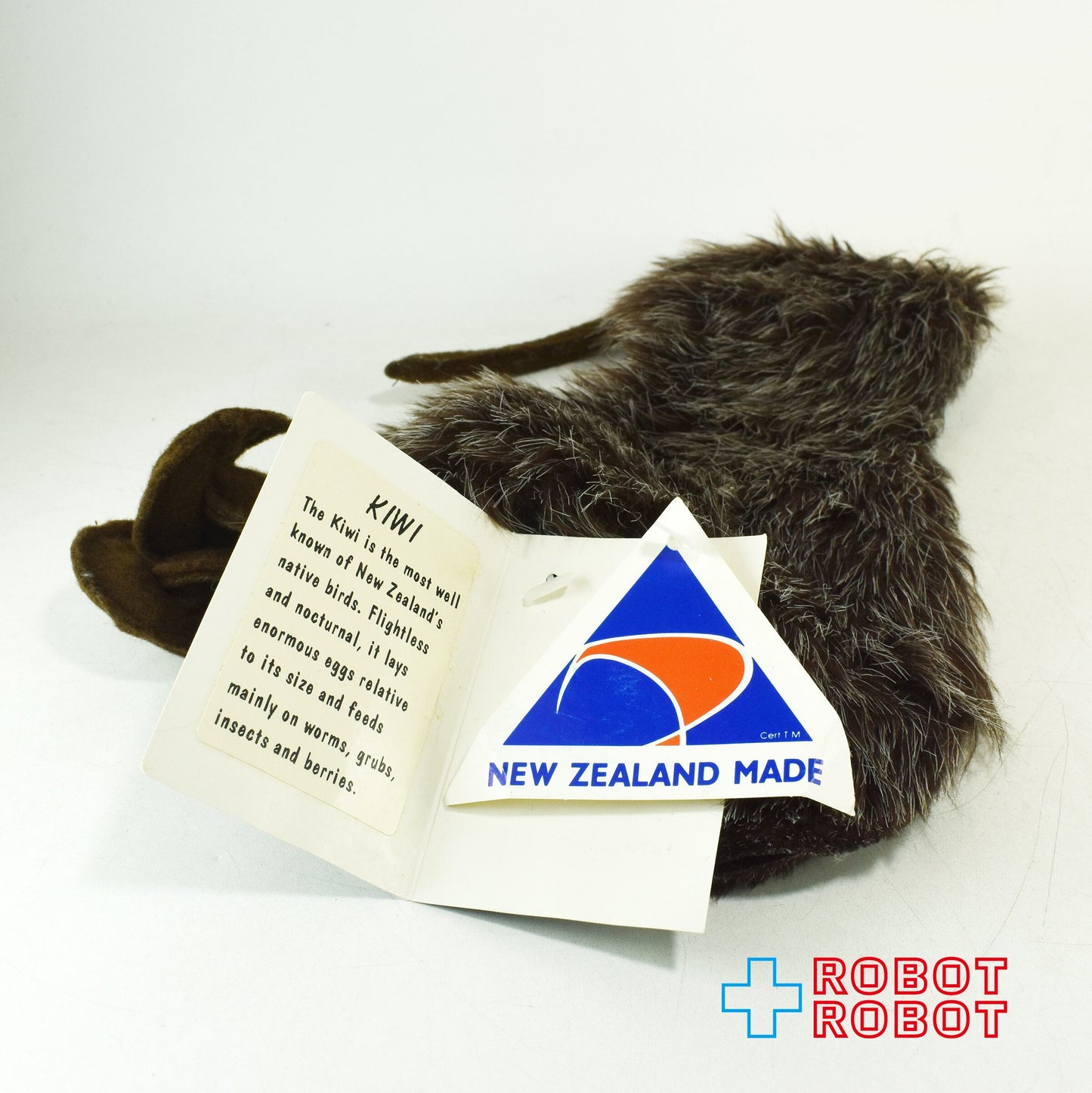 キーウィ 音が鳴る ハンドパペット ぬいぐるみ