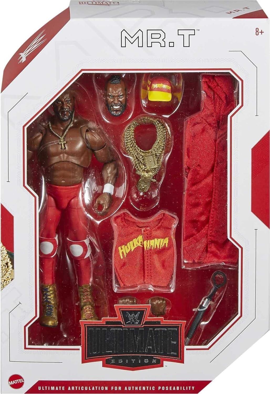 マテル WWE アルティメットエディション ミスターT 6インチ アクションフィギュア 未開封