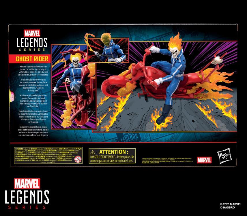 マーベルレジェンド ゴーストライダー (ジョニー・ブレイズ) & モーターサイクル 6インチ アクションフィギュア 未開封
