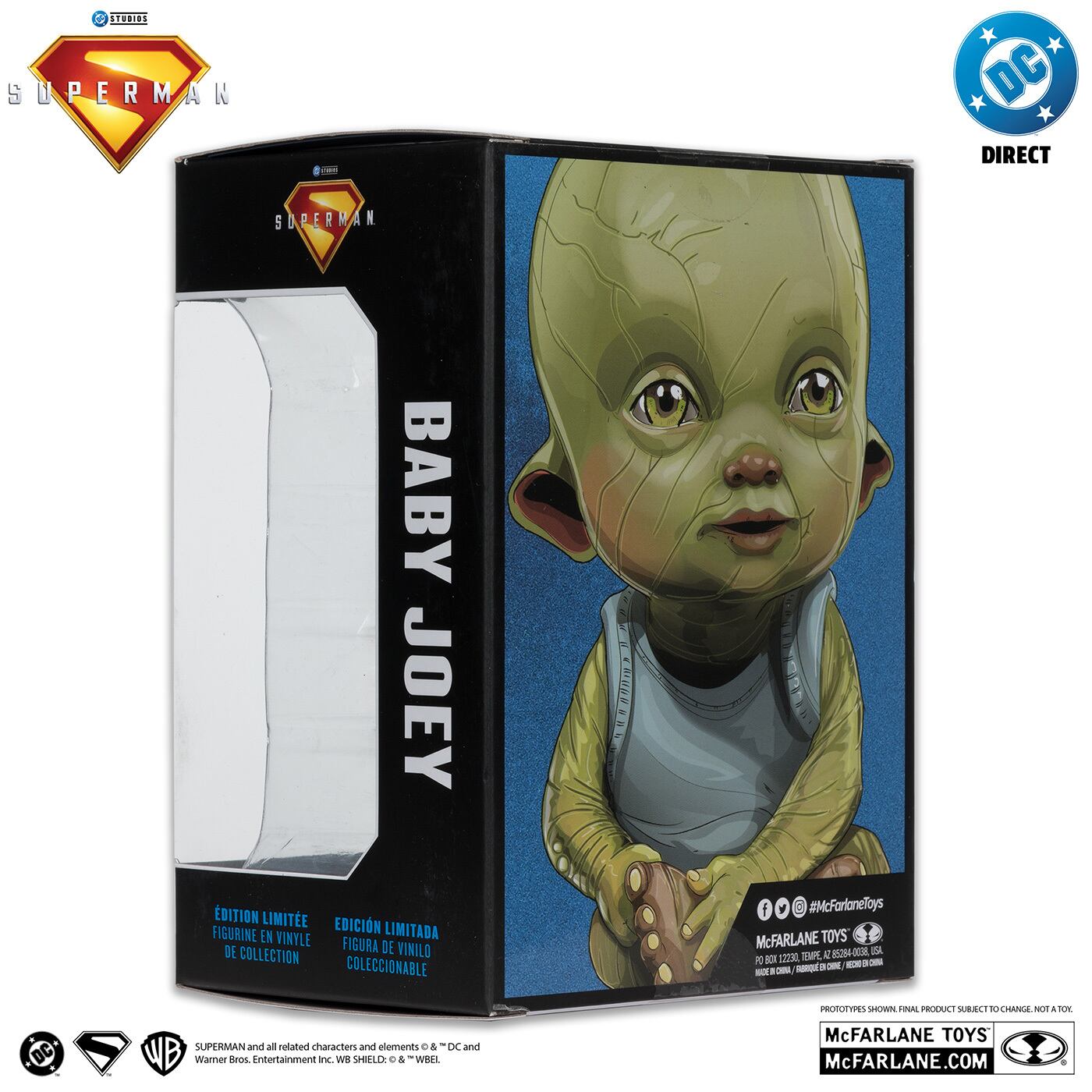 マクファーレン DCダイレクト スーパーマン (2025) ベイビージョーイ コレクター・ビニールフィギュア 国内版 未開封