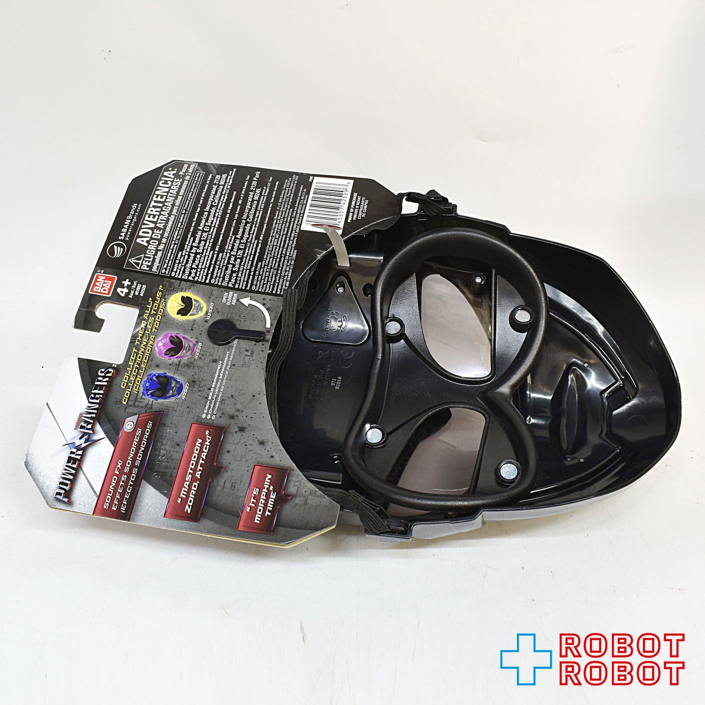 ハズブロ パワーレンジャー ブラックレンジャー トーキング マスク