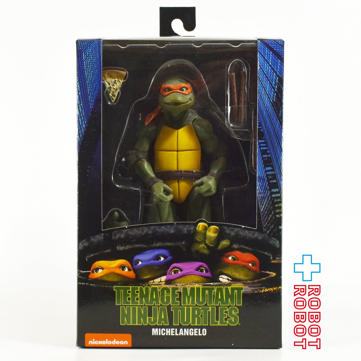 ネカ TMNT ティーンエイジ・ミュータント・ニンジャ・タートルズ 1990 7インチ アクションフィギュア 4体セット 箱入開封