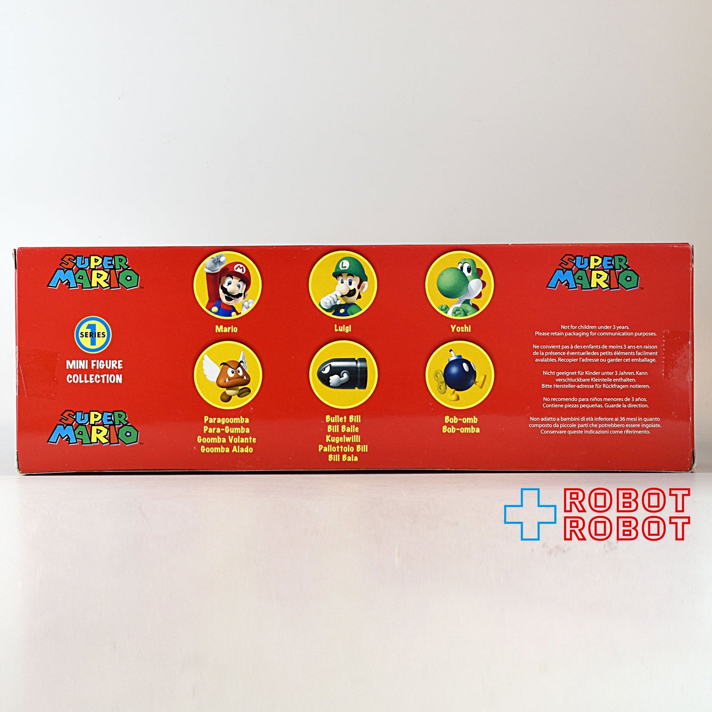 スーパーマリオ ミニフィギュアコレクション シリーズ1 6パック PVC 未開封