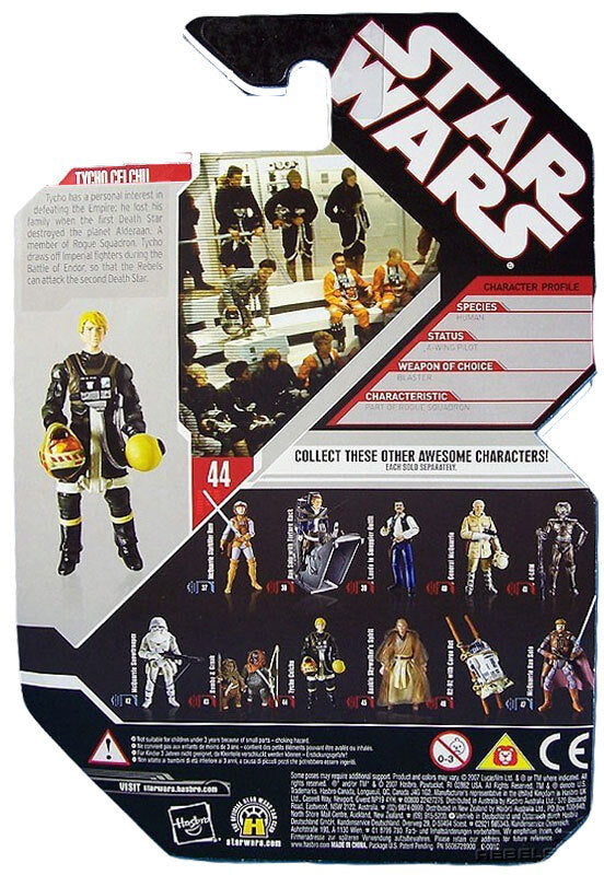 スター・ウォーズ 30th 2007-44 A-ウィング・パイロット タイコ・ソークー アクションフィギュア MOC