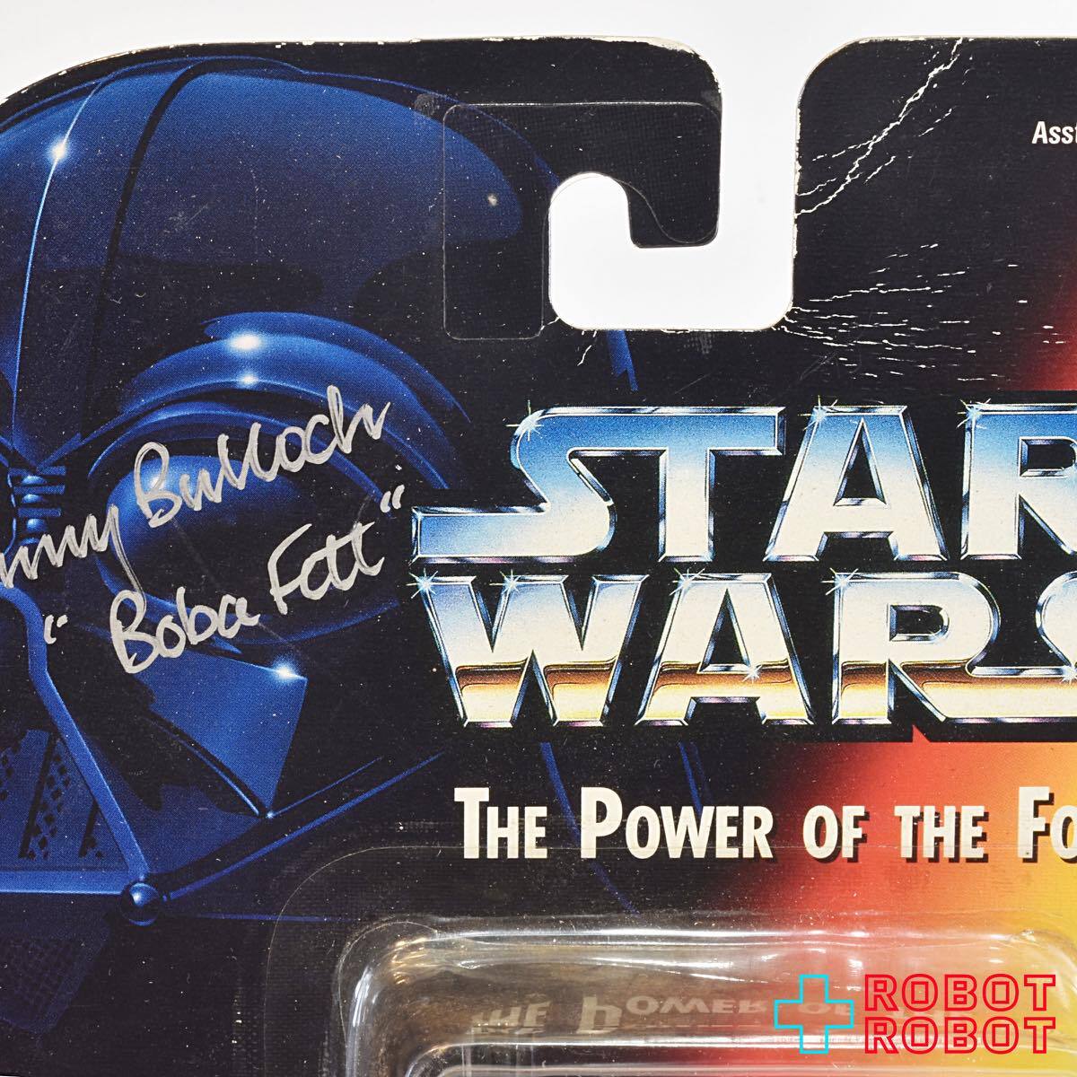 スター・ウォーズ POTF2 レッドカード ボバ・フェット サイン入り 3.75インチ アクションフィギュア 未開封 国内版