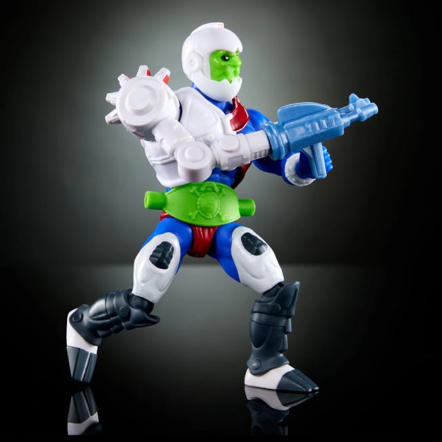 マテル MOTU マスターズ・オブ・ザ・ユニバース オリジンズ タートルズ・オブ・グレイスカル マウス・ジョー 5.5インチ アクションフィギュア 開封 ※ビルドパーツ欠