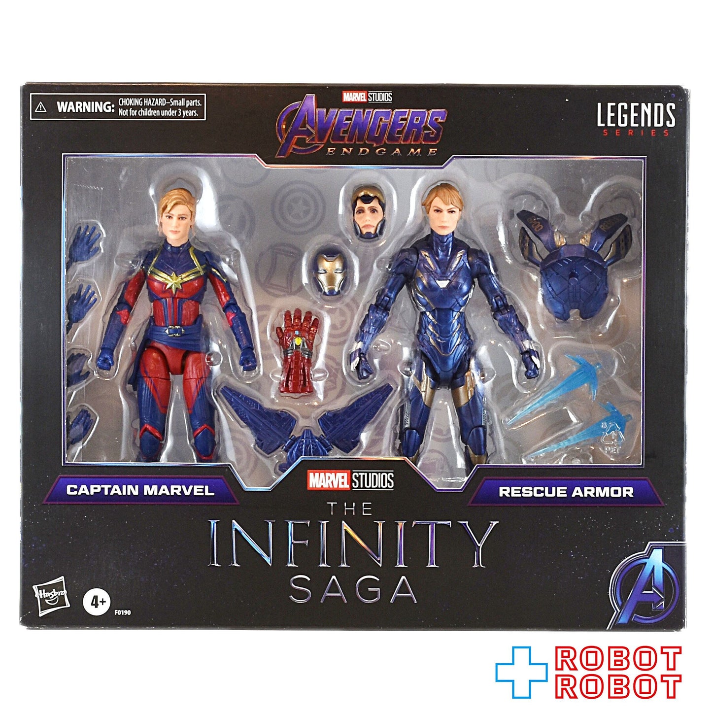 マーベルレジェンド インフィニティ・サーガ キャプテン・マーベル&レスキューアーマー アクションフィギュア 国内版 開封