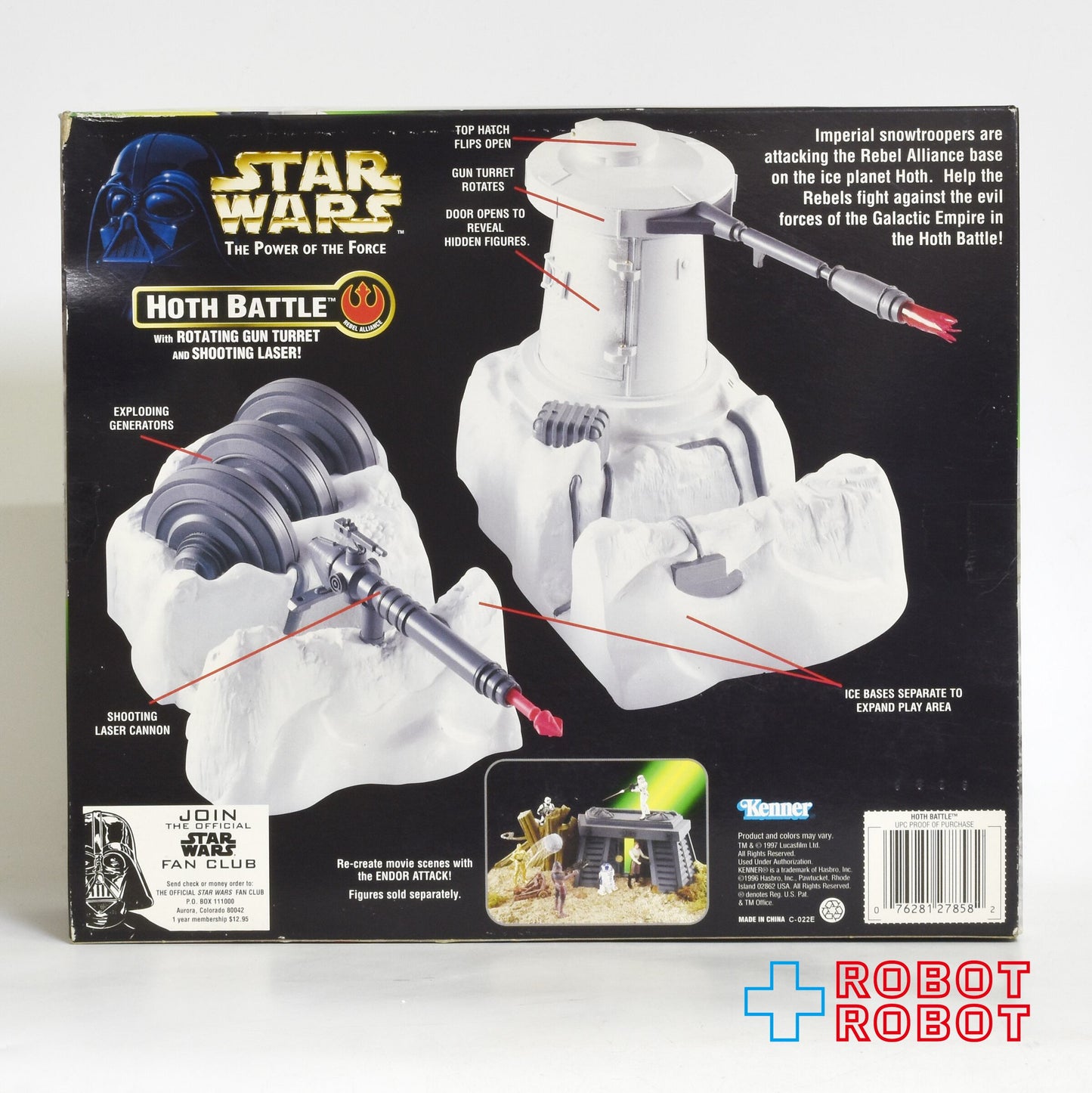 スター・ウォーズ POTF2 ホス・バトル プレイセット 未開封