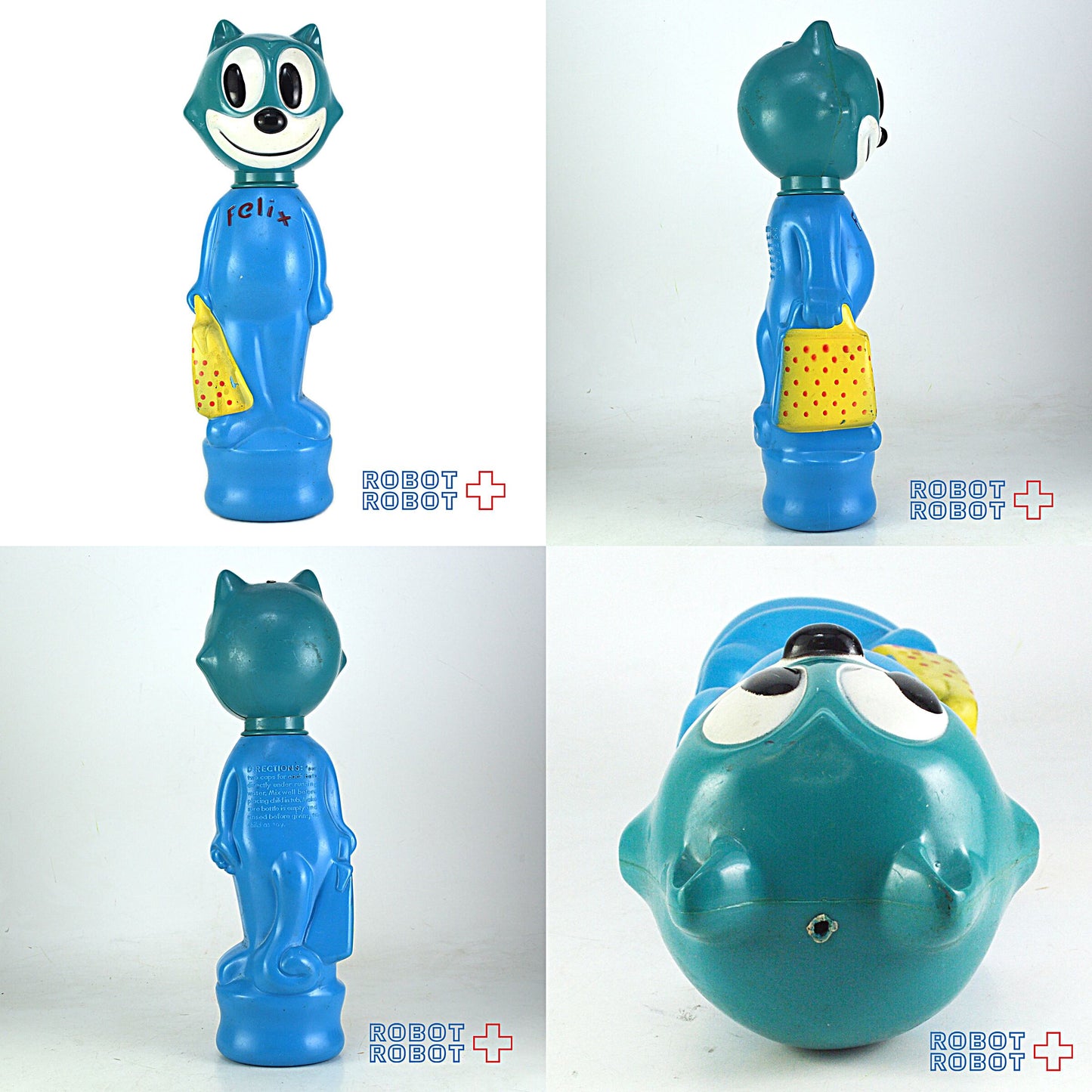 コルゲート フィリックス・ザ・キャット 青 ソーキー シャンプーボトル バブルバスボトル