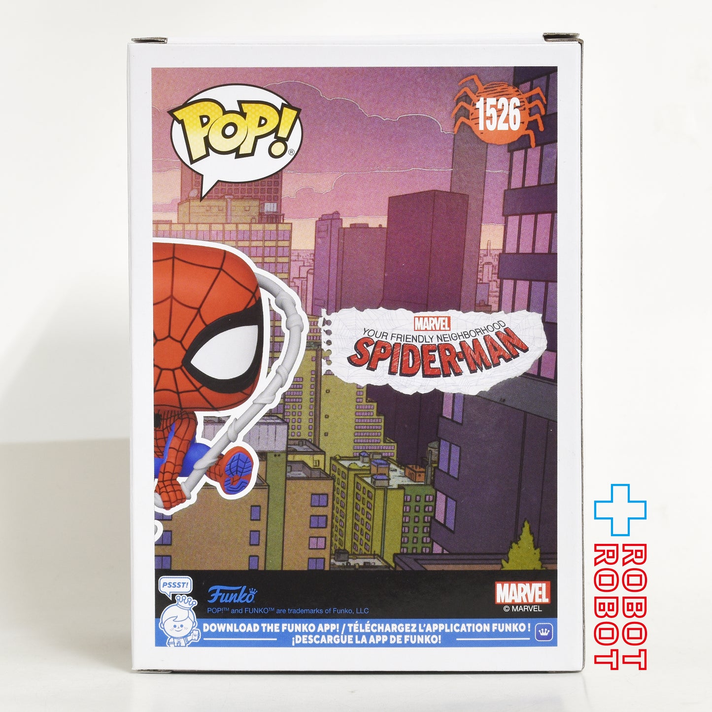 ファンコ POP! スパイダーマン 1526 マーベル フレンドリー・ネイバーフッド・スパイダーマン ビニールフィギュア 箱入
