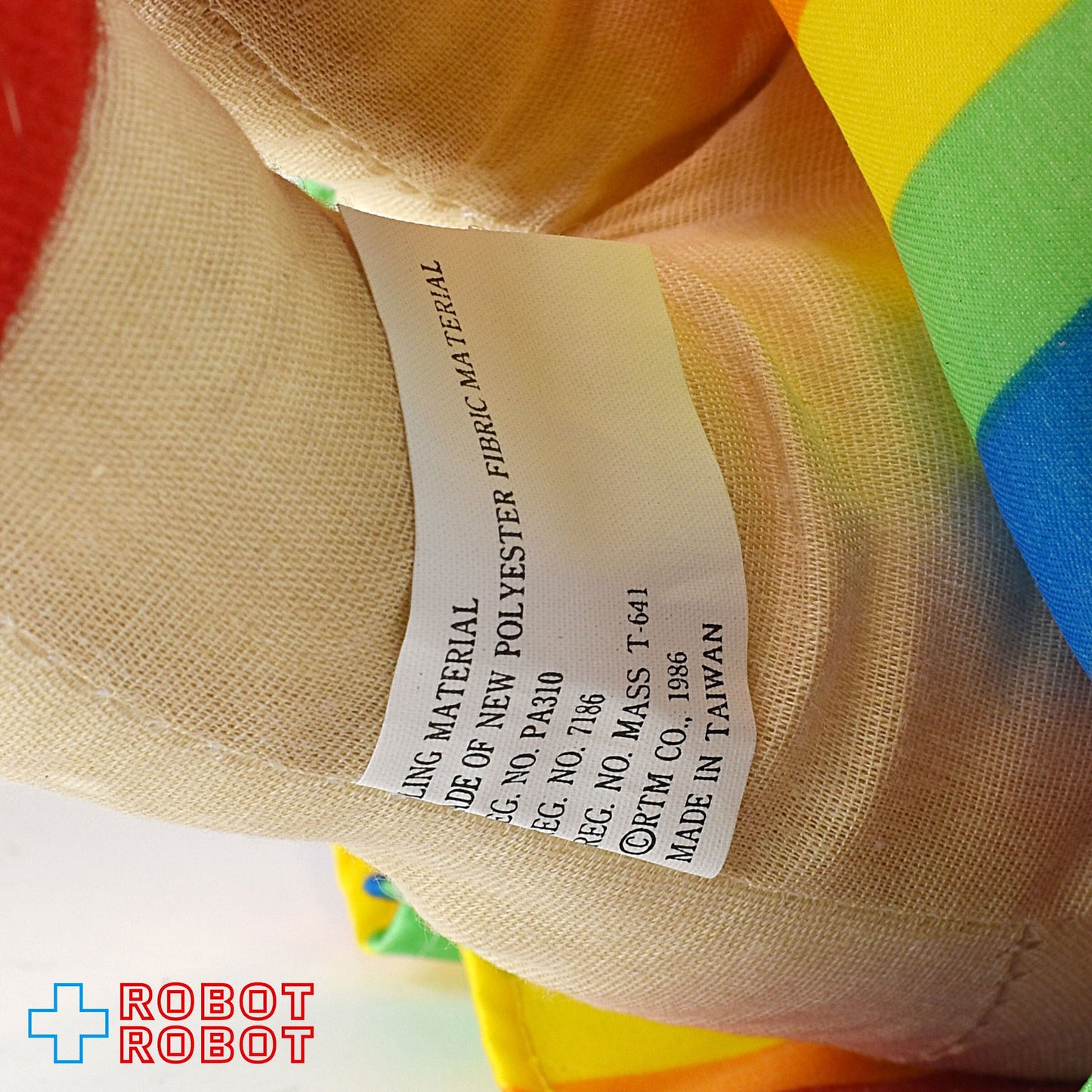 ピンク髪レインボー服 ピエロ 人形 RTM社 1986 TAIWAN