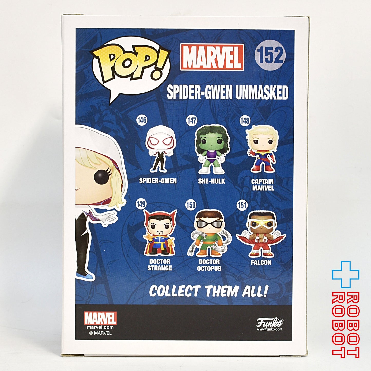 ファンコ POP! 152 マーベル MARVEL スパイダーグウェン アンマスクド