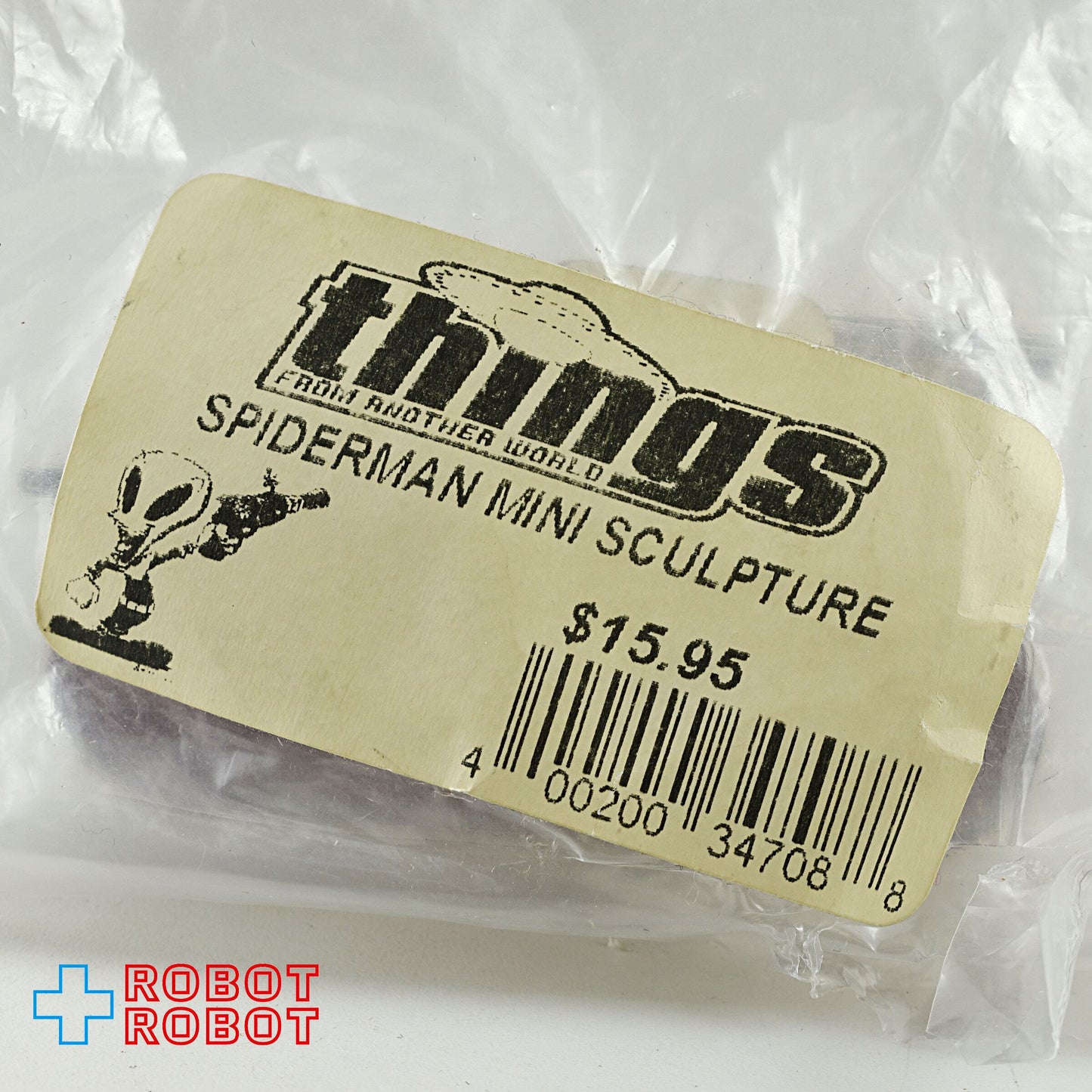 マーベルコミックス マーベルクラシック スパイダーマン ミニ レーザースカルプチャー 箱なし