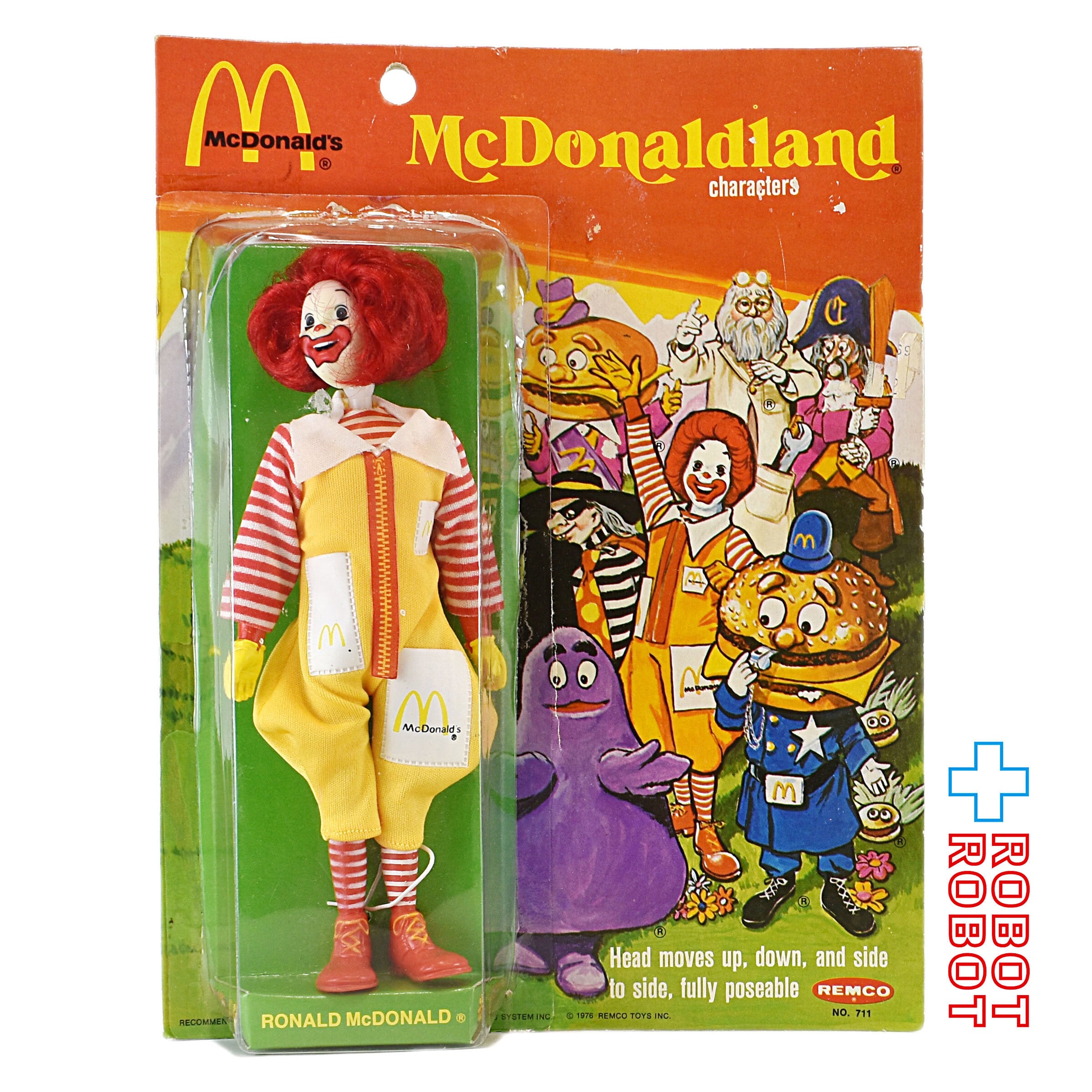 レア 1976年 マクドナルドランド フィギュア レムコ フルセット 