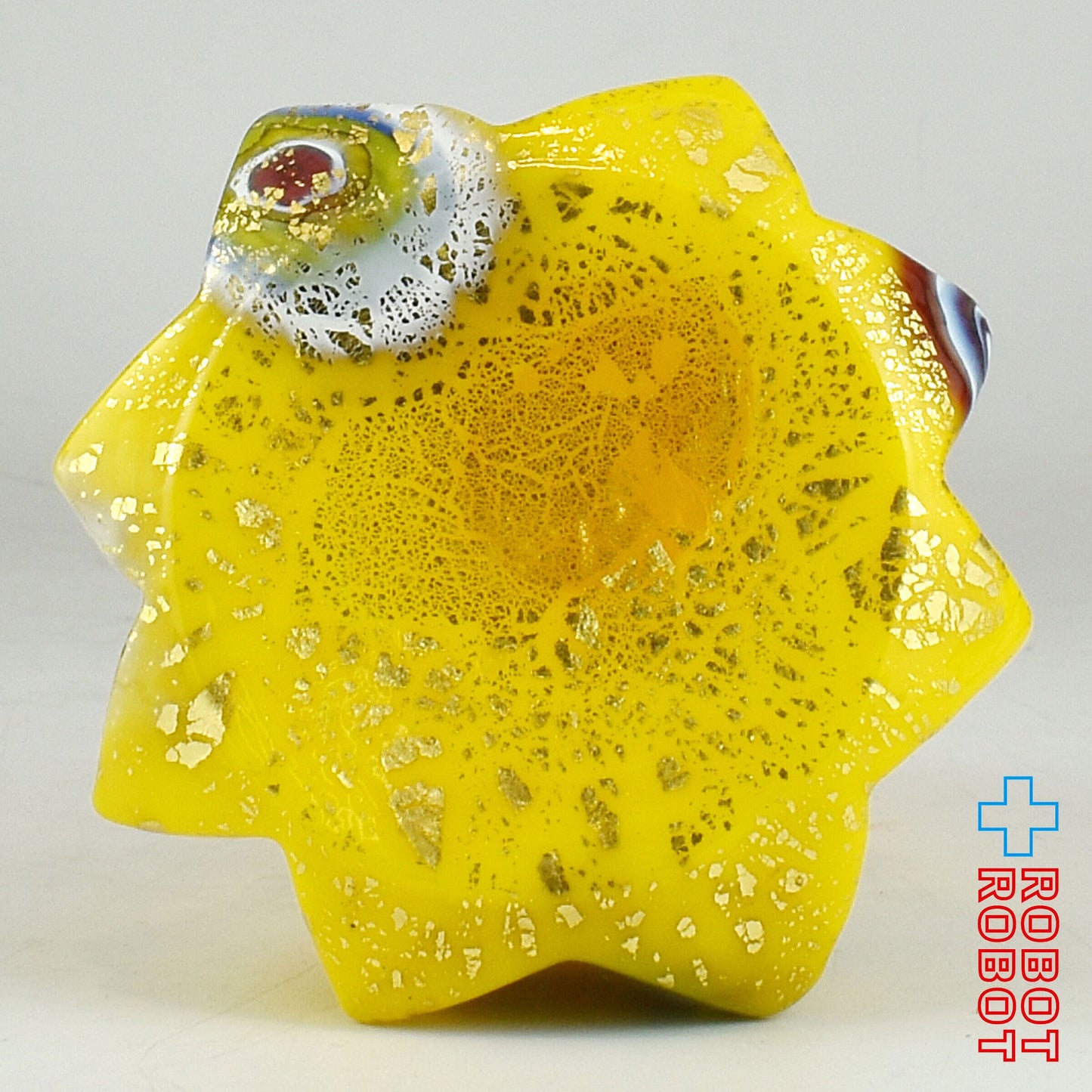 イタリア ムラーノガラス クリスマスツリー オーナメント 黄色