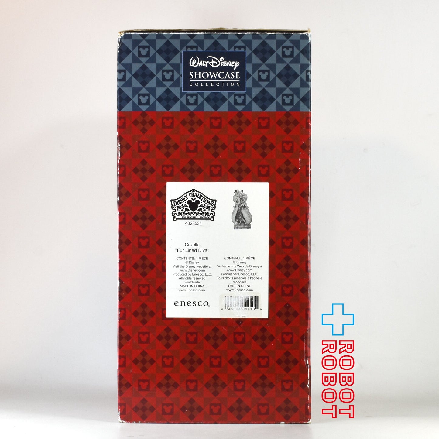 ディズニー・トラディション ジム・ショア エネスコ 101匹わんちゃん クルエラ "Fur Lined Diva" フィギュア 箱付