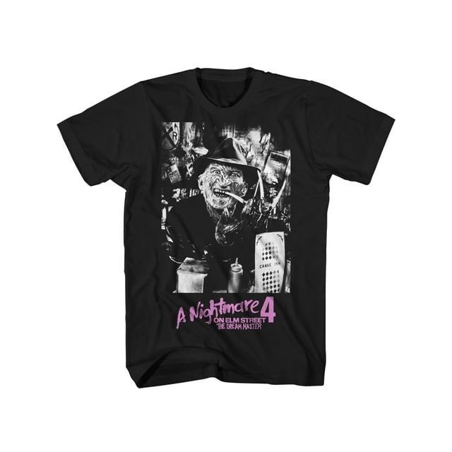 エルム街の悪夢4 フレディ グラフィック Tシャツ ブラック – ROBOTROBOT