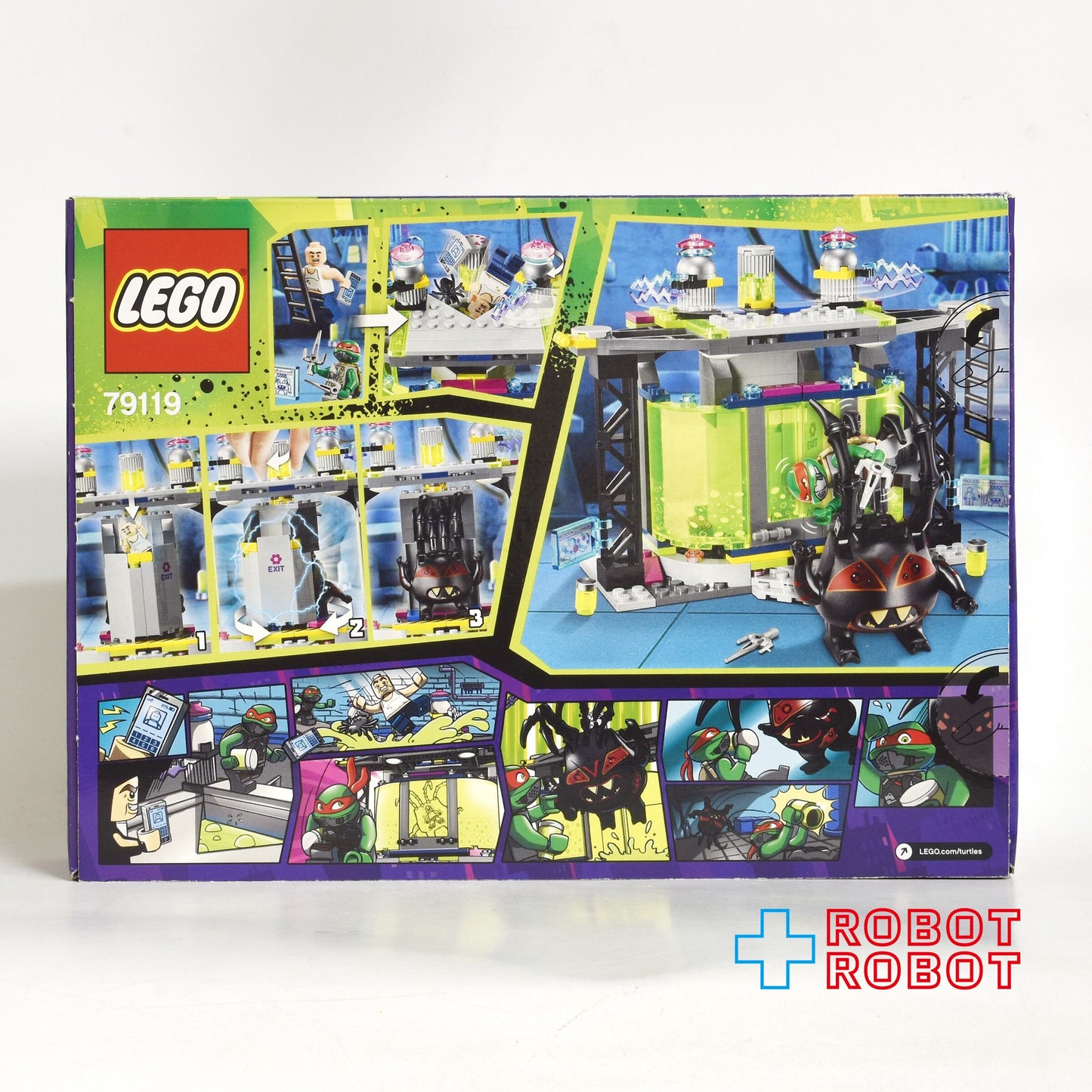 LEGO レゴ ニンジャ・タートルズ 79119 ミューテーション室からの脱出 2014 未開封