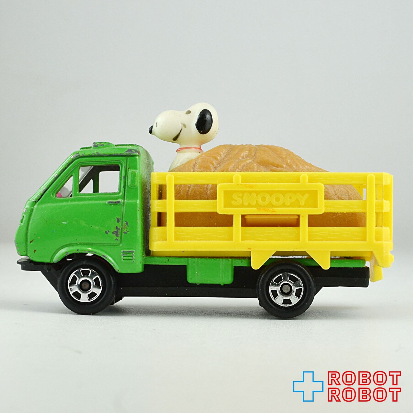 スヌーピー・イン・ファームトラック ダイキャスト ミニカー メイド・イン・ホンコン ルース