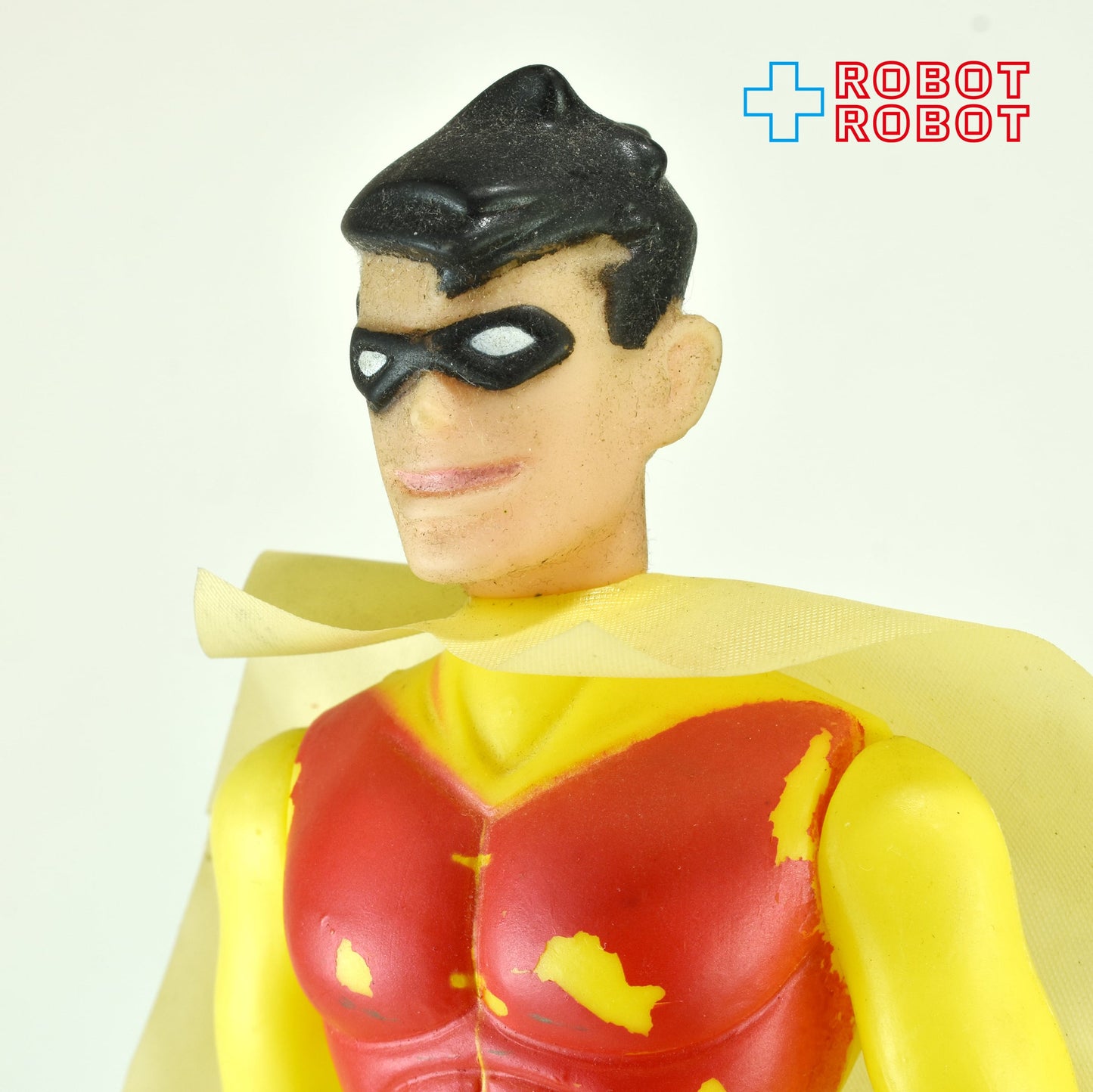 メキシコ製 DC ロビン (バットマン) 黄色ボディー ブロー成形 ポリ アクションフィギュア