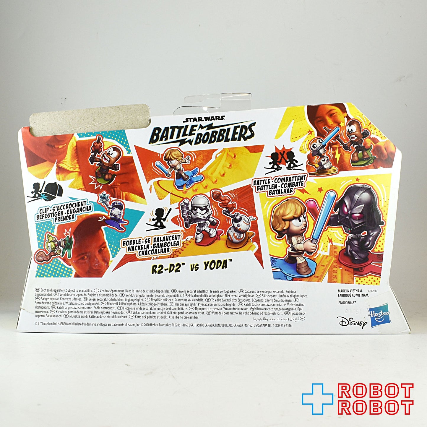 ハズブロ スター・ウォーズ バトルボブラー R2-D2 vs ヨーダ フィギュア 未開封