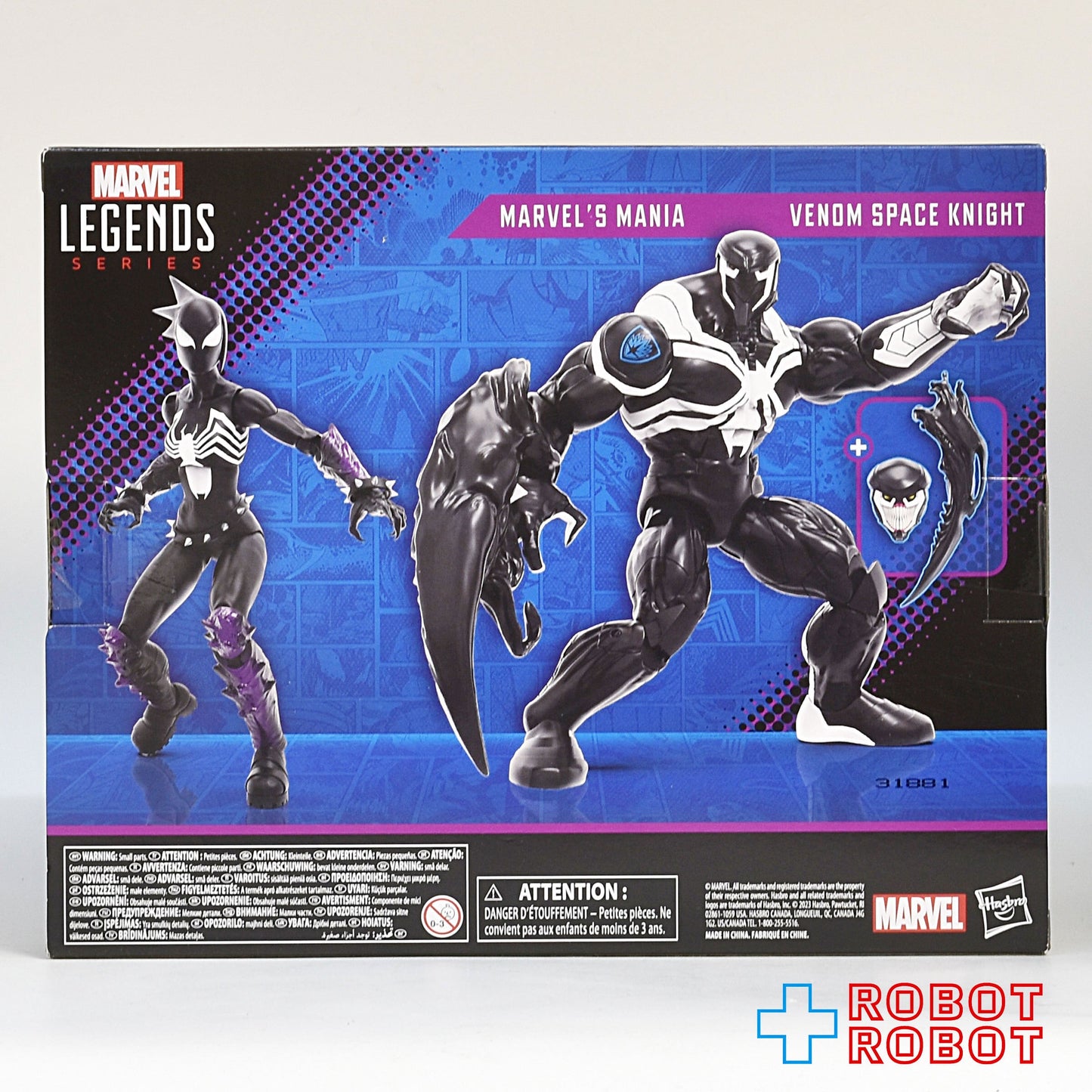 マーベルレジェンド ヴェノム (スペースナイト) & マーベルズ マニア 2パック アクションフィギュア 国内版 未開封