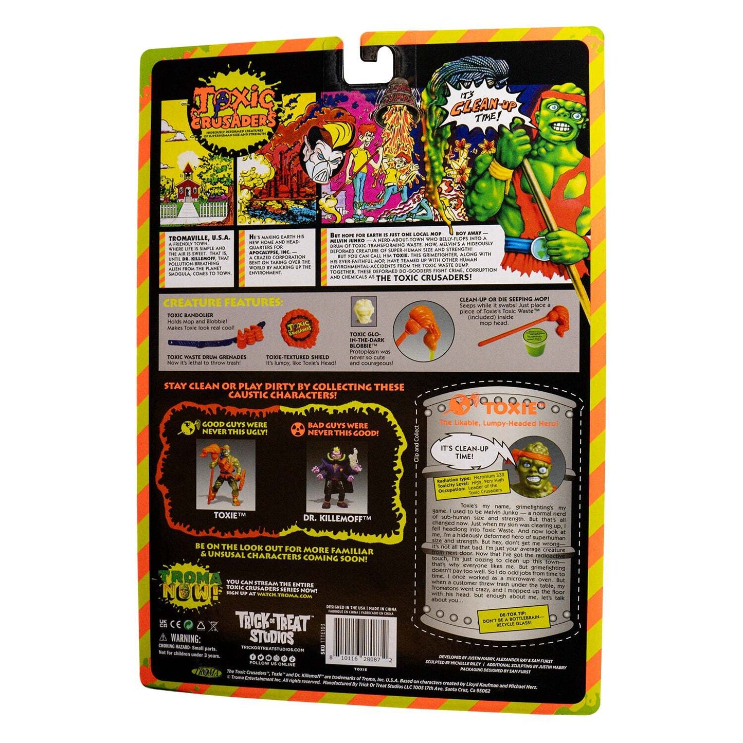 トリックオアトリートスタジオ 悪魔の毒々モンスター トキシー 5インチ アクションフィギュア 未開封