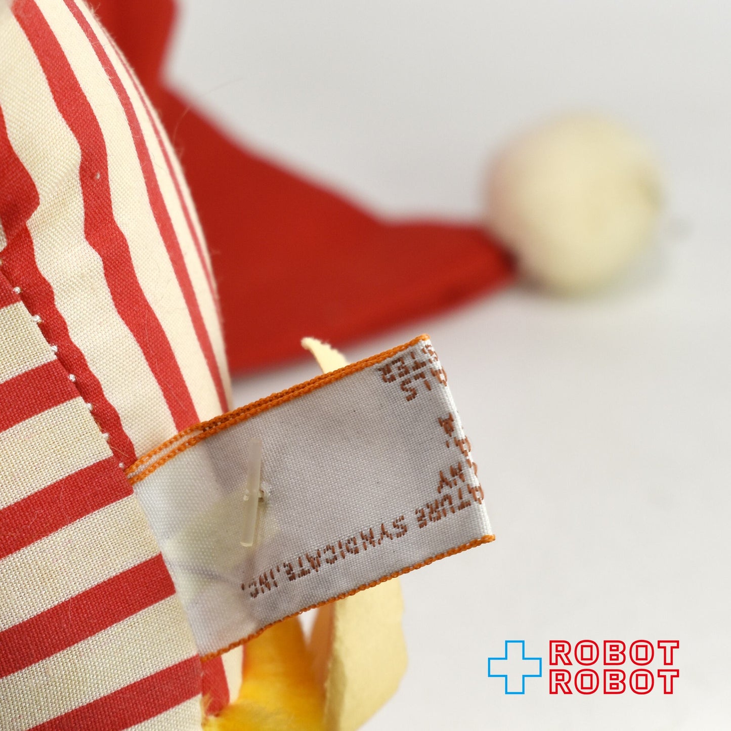 Dakin ガーフィールド ぬいぐるみ しましまパジャマ w/ テディベア 紙タグ付き 1981