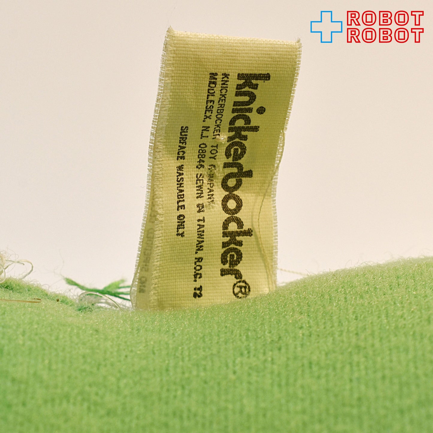 マーベル 超人ハルク 18インチ ぬいぐるみ人形 1978 ニッカーボッカー社