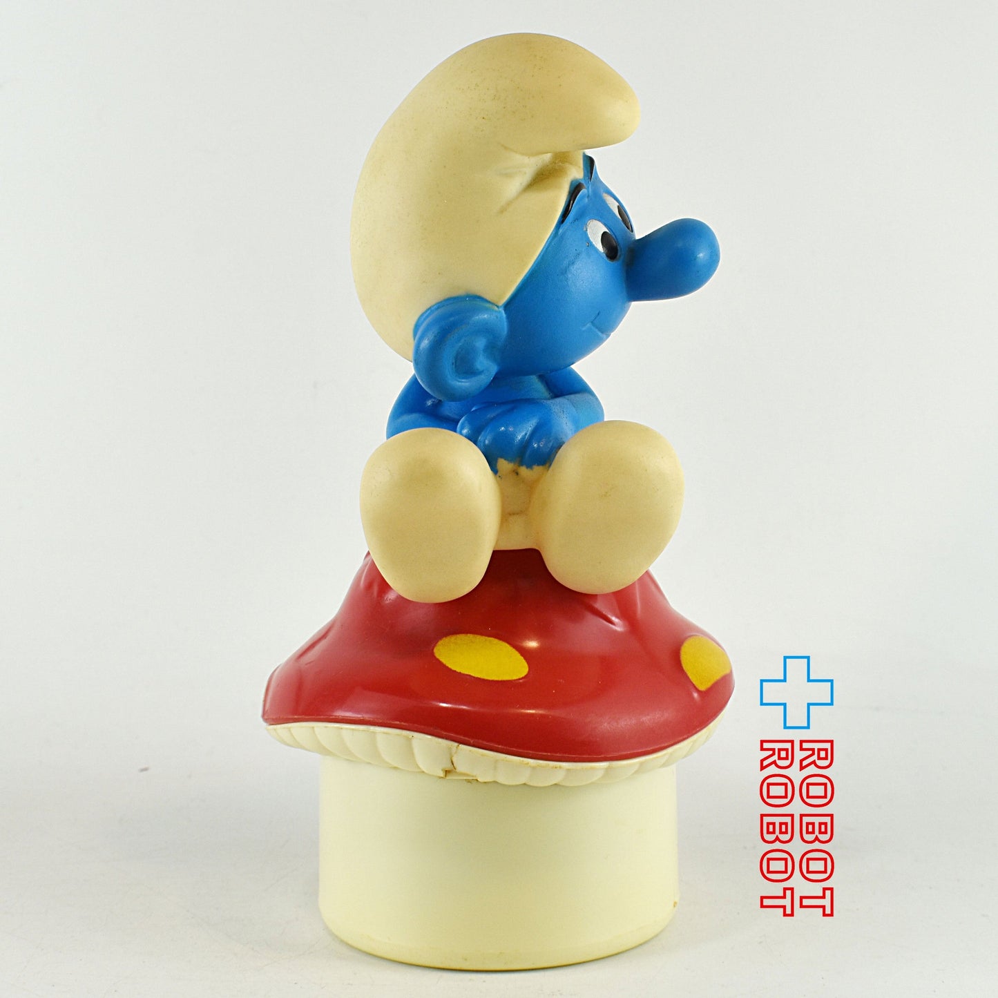 スマーフ オルゴール ソフビフィギュア 1982 タルボット社