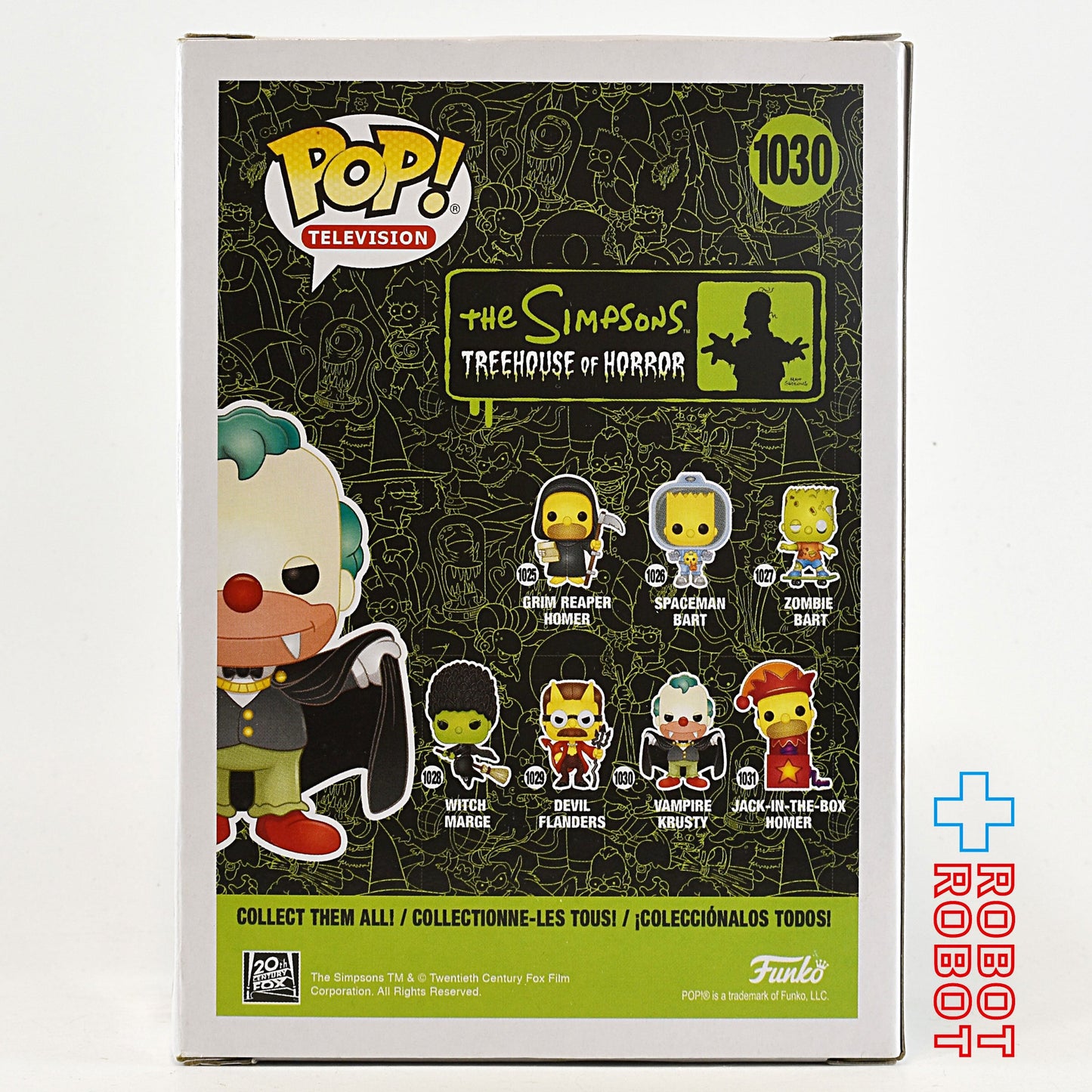 ファンコ POP! テレビジョン 1030 シンプソンズ ツリーハウスオブホラー ヴァンパイア・クラスティー ビニールフィギュア