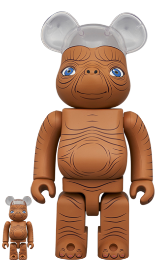 メディコム BE@RBRICK ベアブリック 100% & 400% E.T. 未開封 4号店商品
