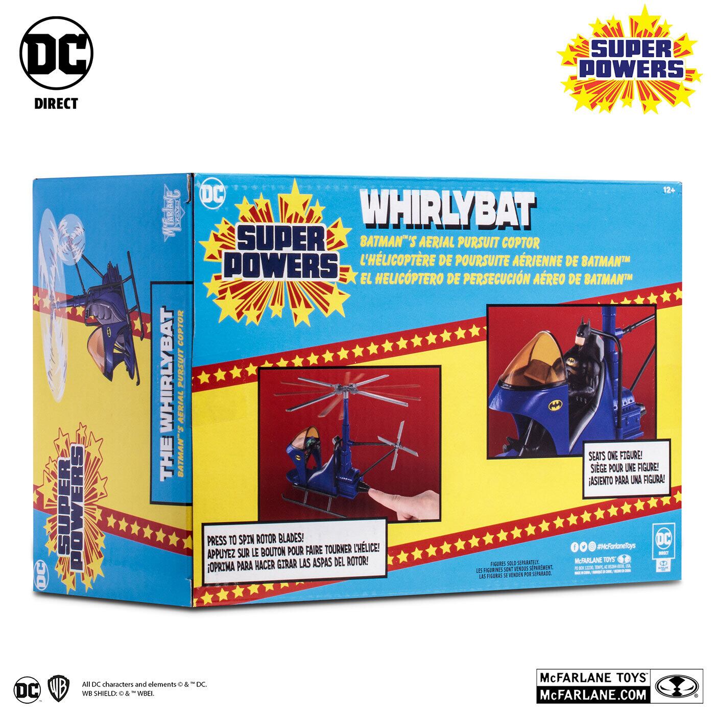 マクファーレン・トイズ DCダイレクト DCスーパーパワーズ ワーリーバット (コミック) ビークル 国内版 未開封