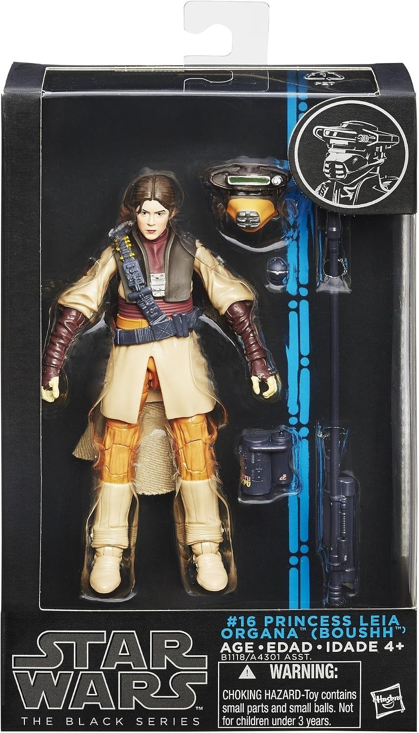 スター・ウォーズ ブラックシリーズ ブルー #16 レイア・ブーシ 6インチフィギュア 国内版