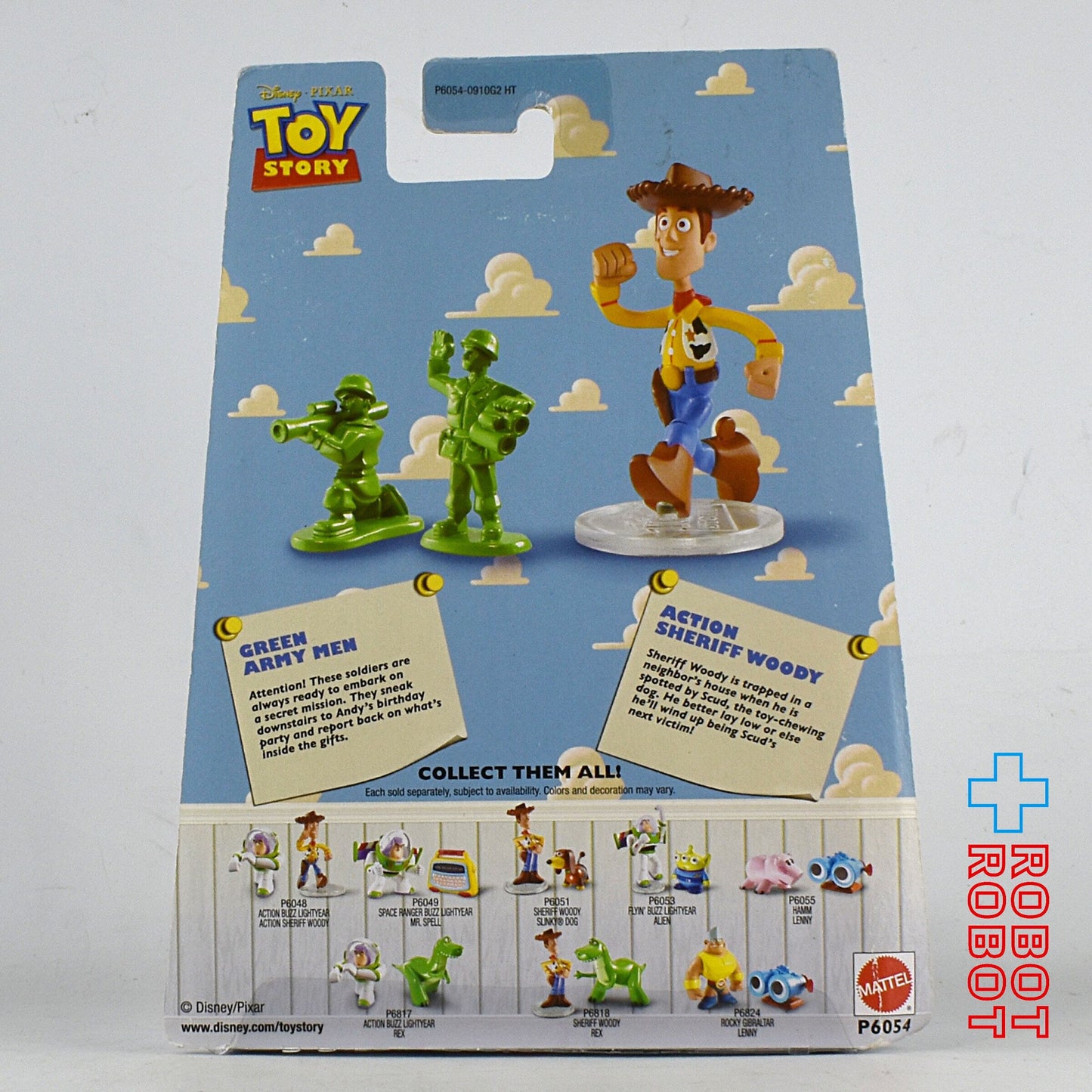 マテル トイストーリー バディパック ウッディ/グリーンアーミーメン フィギュア 未開封