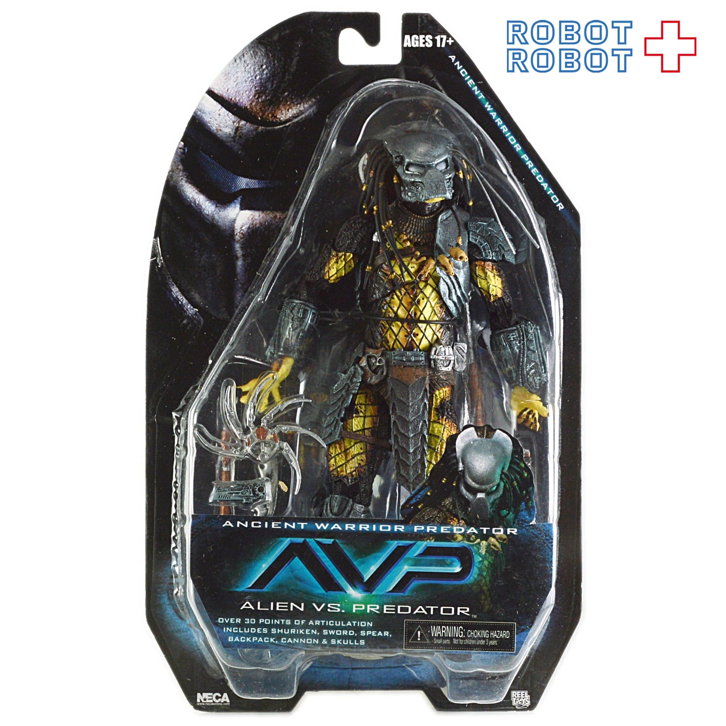 ネカ プレデター シリーズ 15 エイリアン vs プレデター / アンシエント・ウォリアー・プレデター 7インチアクションフィギュア 未開封