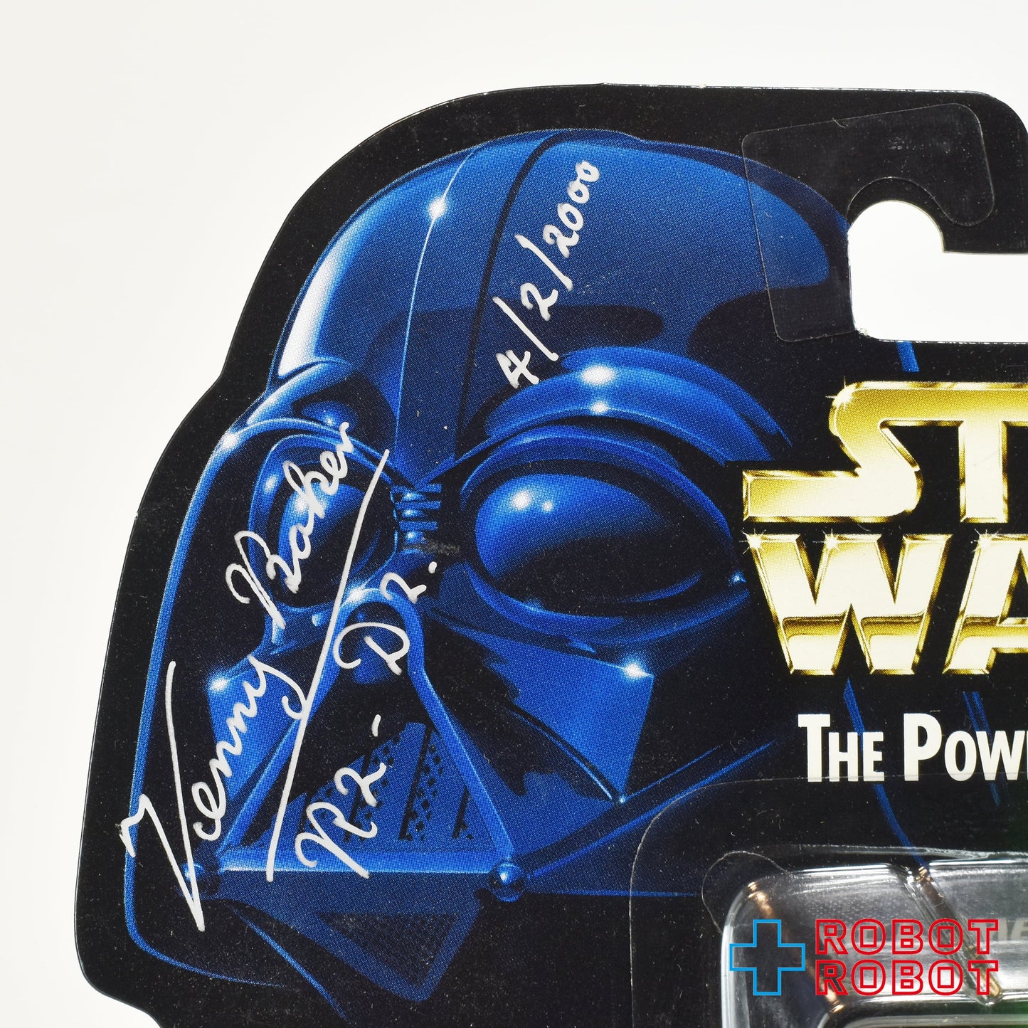 スター・ウォーズ POTF2 FF フリーズフレーム R2-D2 ケニー・ベイカー氏 サイン入り 保証書付 3.75インチ アクションフィギュア 未開封