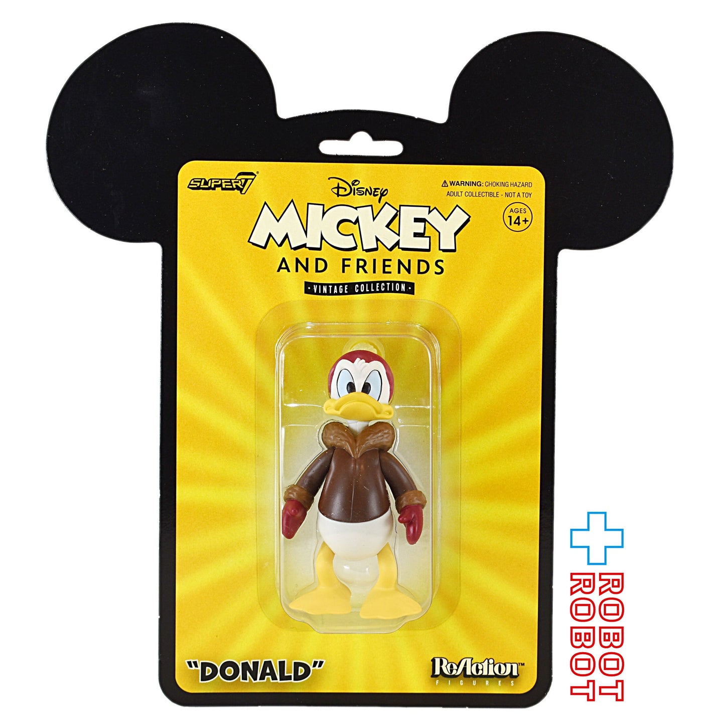 リ・アクション ディズニー ミッキー&フレンズ ヴィンテージコレクション ドナルドダック 3.75インチ アクションフィギュア 未開封