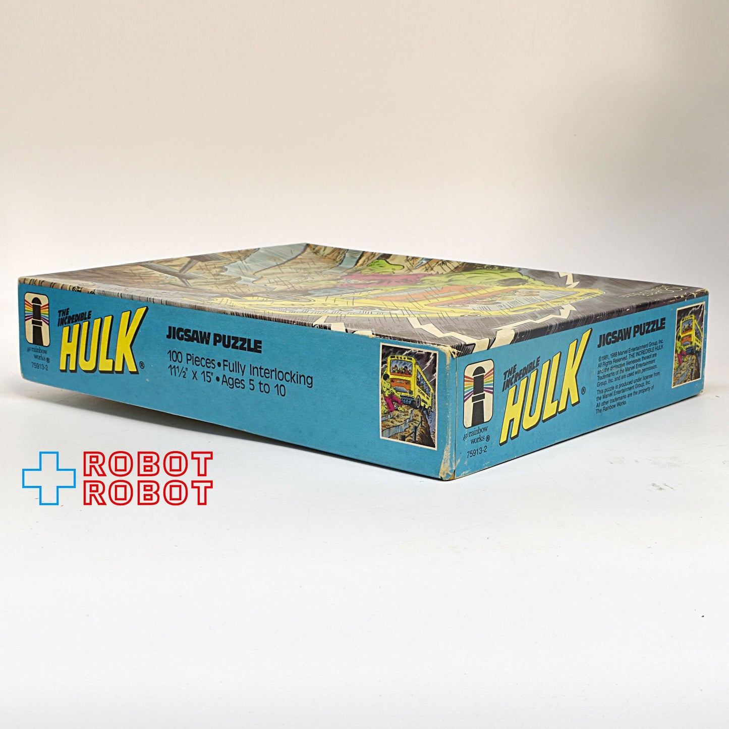 マーベル 超人ハルク 100ピース ジグゾーパズル 1988 未開封