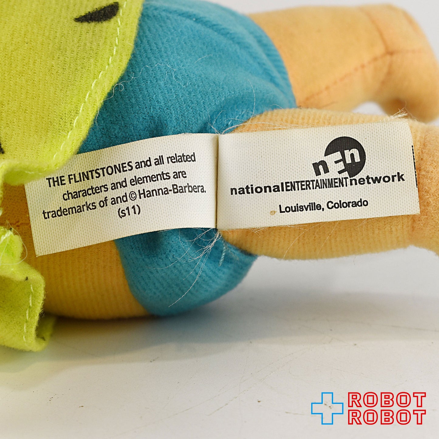 ハンナバーベラ フリントストーン ぺブルス ぬいぐるみ人形 2011