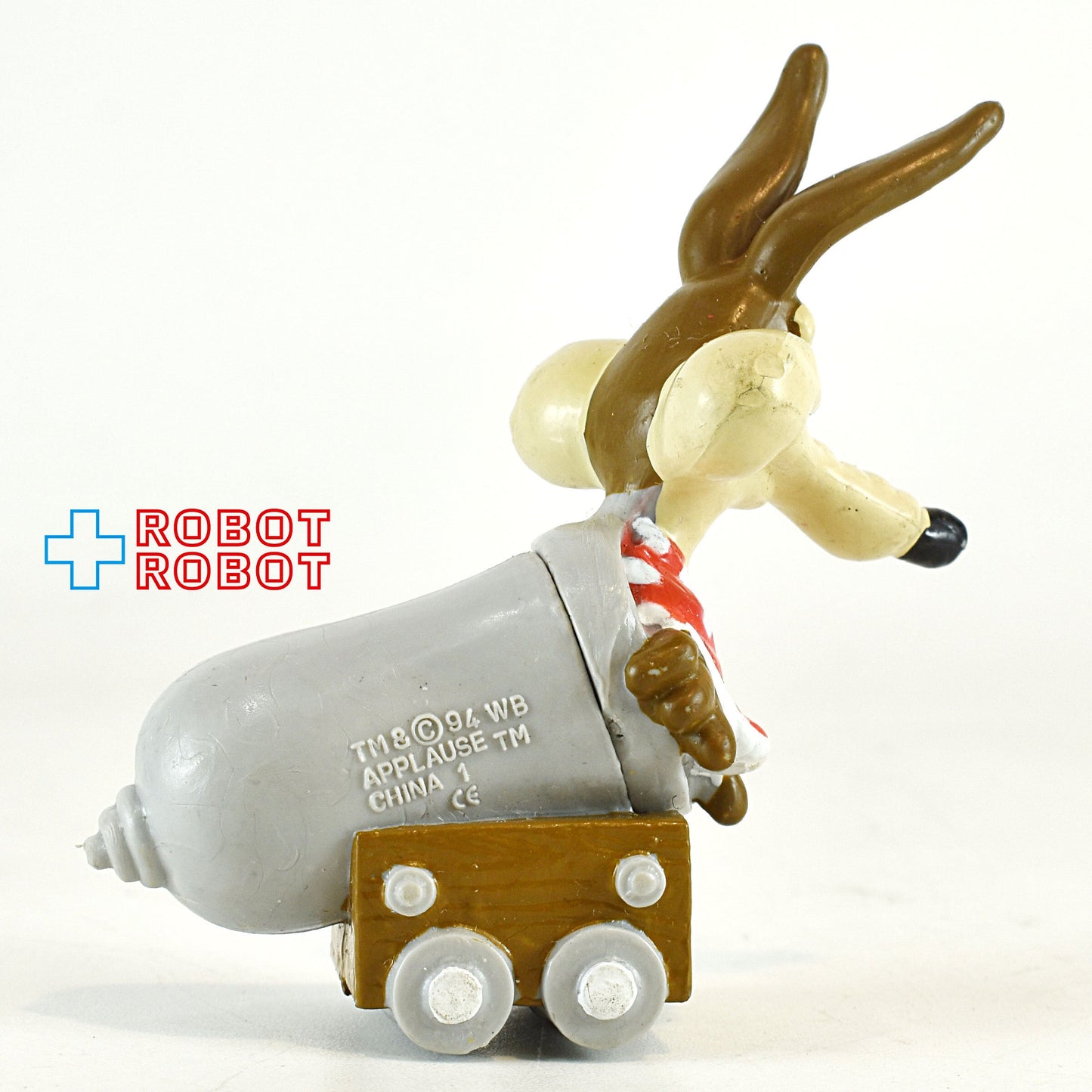 アプローズ ワーナーブラザーズ ルーニー・テューンズ ワイリー・コヨーテ アクメロケットカート 1994 PVC フィギュア