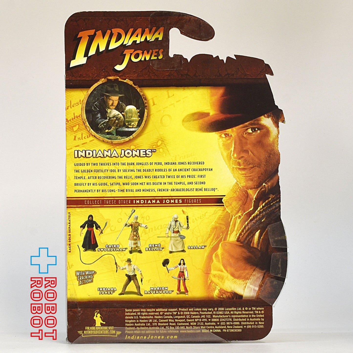 インディ・ジョーンズ with ゴールデンアイドル ベーシック・フィギュア US版 未開封