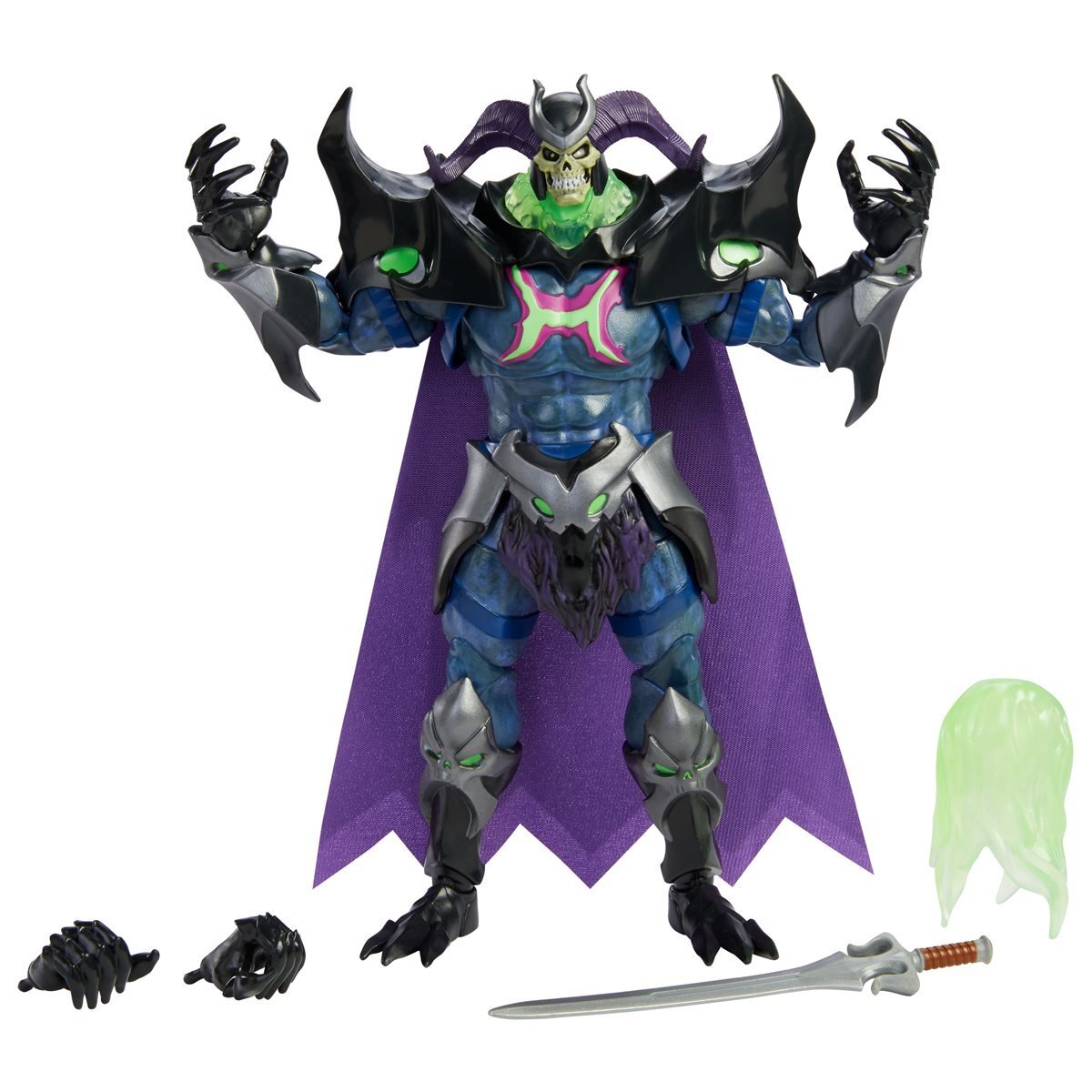 マテル MOTU マスターズ・オブ・ザ・ユニバース 黙示録 リベレーション マスターバース 7インチ スケルゴッド アクションフィギュア 未開封