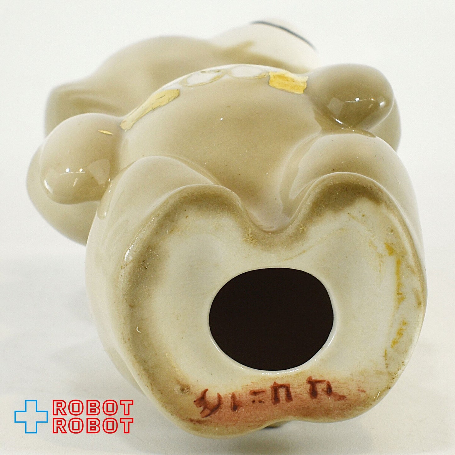 こぐまのミーシャ モスクワオリンピック マスコット陶器フィギュア 灰色 13センチ