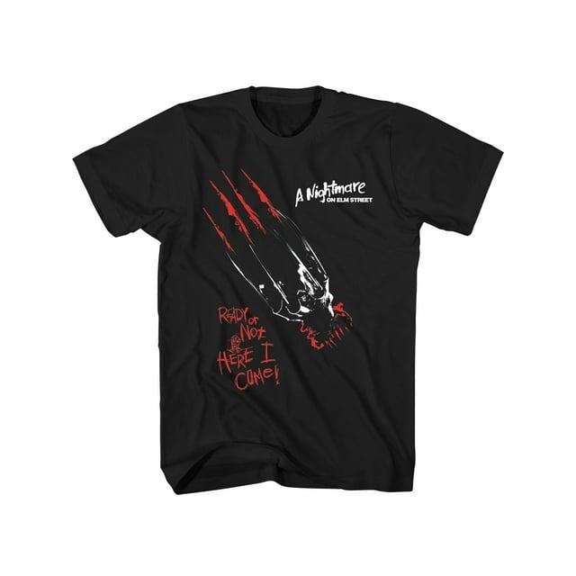 エルム街の悪夢 フレディ爪 グラフィック Tシャツ ブラック – ROBOTROBOT