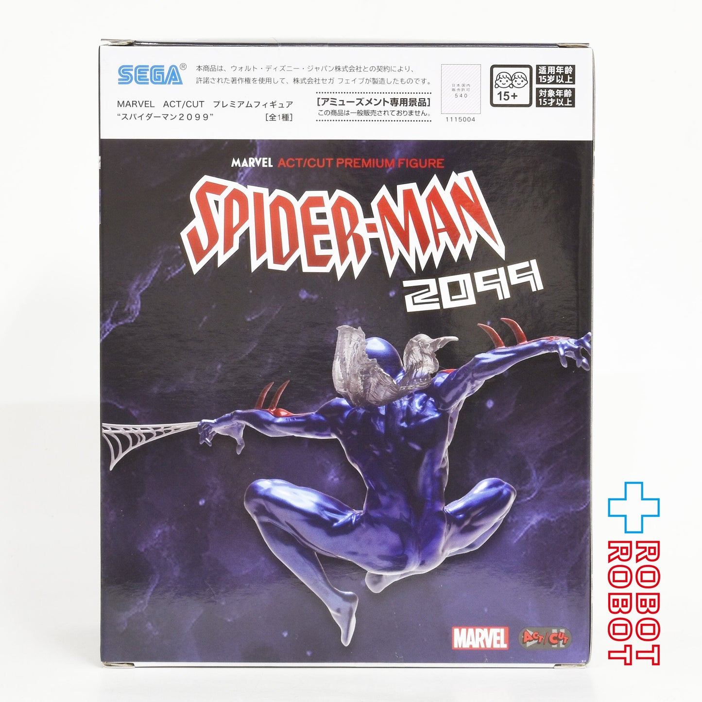 セガ マーベル ACT/CUT プレミアムフィギュア スパイダーマン 2099 フィギュア 未開封