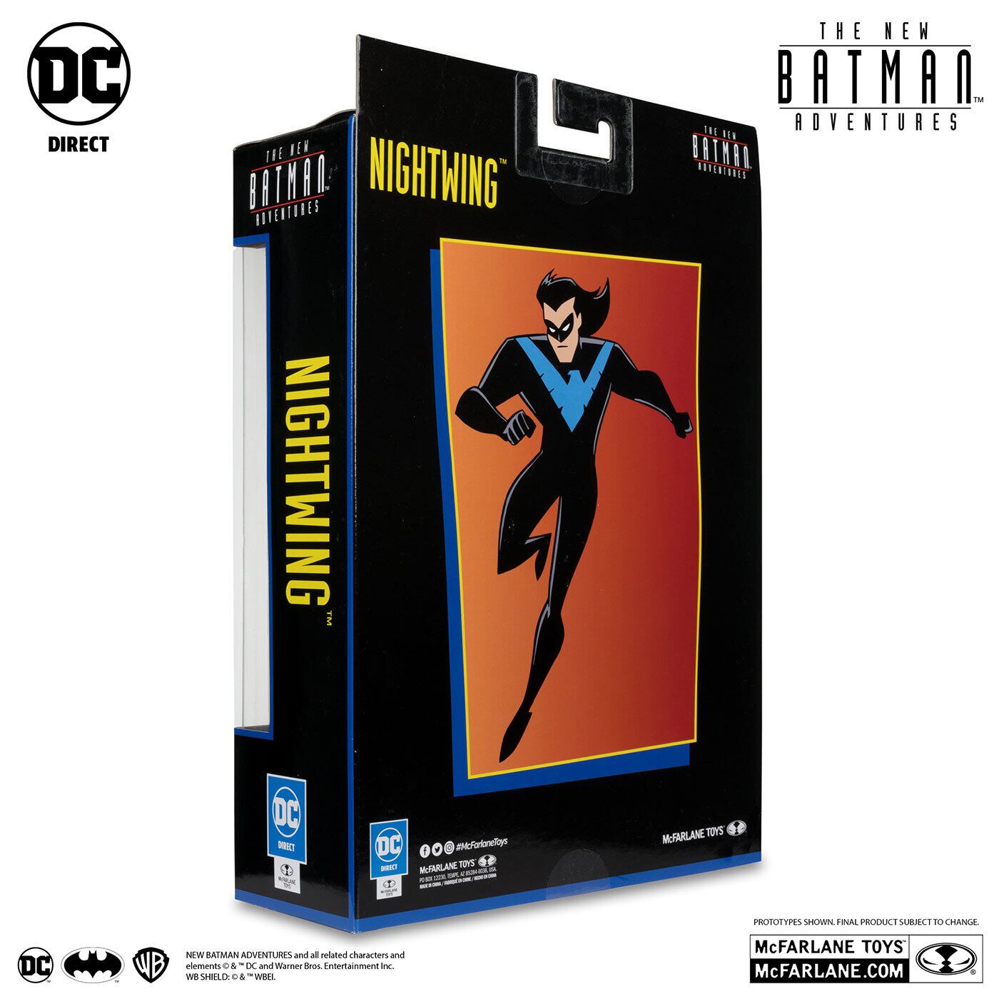 マクファーレン・トイズ DCダイレクト バットマン アニメイテッド ニュー・バットマン・アドベンチャーズ #14 ナイトウィング 6インチ アクションフィギュア 国内版 未開封