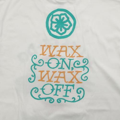 コブラ会 Cobra Kai ミヤギ道 MIYAGI-DO WAX ON WAX OFF 2023 Tシャツ ホワイト