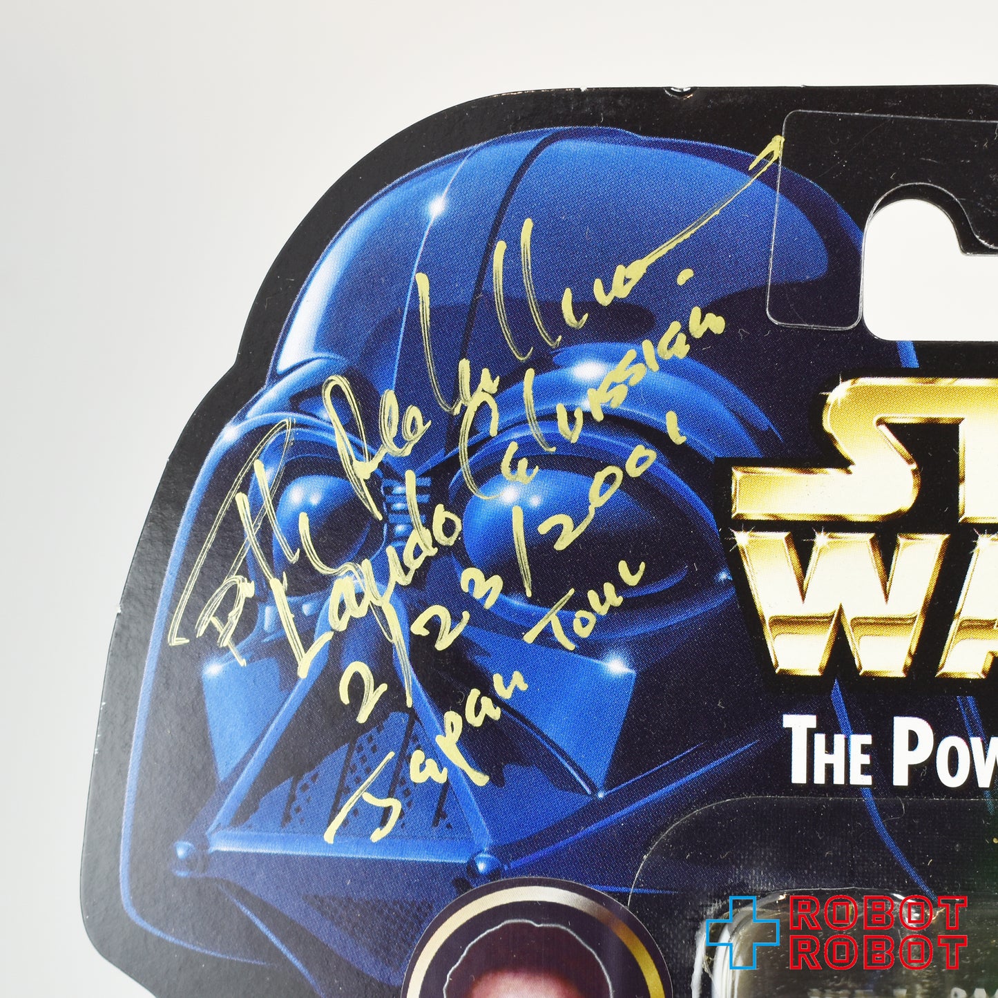 スター・ウォーズ POTF2 FF フリーズフレーム ランド・カルリジアン 将軍 / ビリー・ディー・ウィリアムズ氏 サイン入り 保証書付 3.75インチ アクションフィギュア 未開封